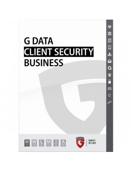 G Data Client Security Business + Exchange Mail Security hosszabbítás   25-49 Felhasználó 2 év online vírusirtó szoftver