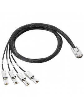 HPE 1 Mini SAS HD - 4 Mini SAS FO 4M Cbl