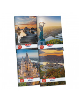 Herlitz City A5 vonalas füzet