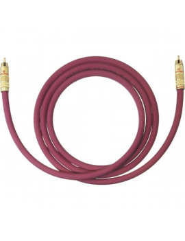 Oehlbach 2054 NF RCA/RCA 2m bordó Analóg Subwoofer hangfalkábel