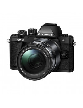 Olympus E-M10 II 14-42 EZ 40-150 II Pancake DZK KIT fekete digitális fényképezőgép