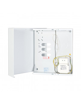 SATEL OMI3 transzformátor/230/20Vac/50 VA/50 Hz/levehető előlap/fém központ doboz
