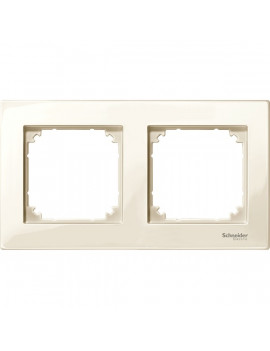 Schneider MTN515244 MERTEN M-Plan krém kettes keret