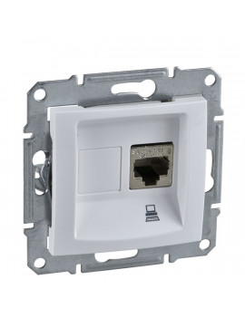 Schneider SDN4900121 SEDNA fehér 1xRJ45 Cat6 STP aljzat