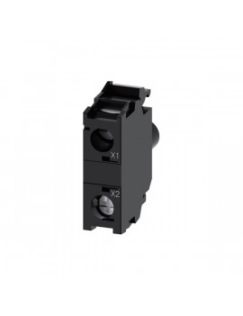 Siemens 3SU1401-1BG20-1AA0 piros/ 6…24V AC/DC/ csavaros LED modul