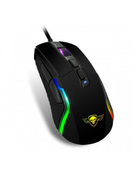 Spirit of Gamer PRO-M7 RGB 4800DPI fekete gamer egér